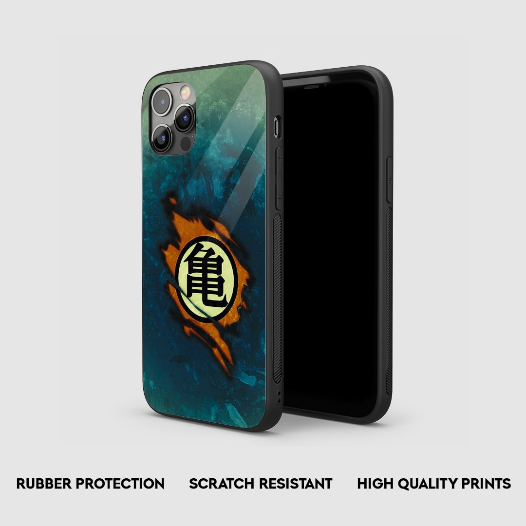 Goku Symbol Silicone Armored Phone Case