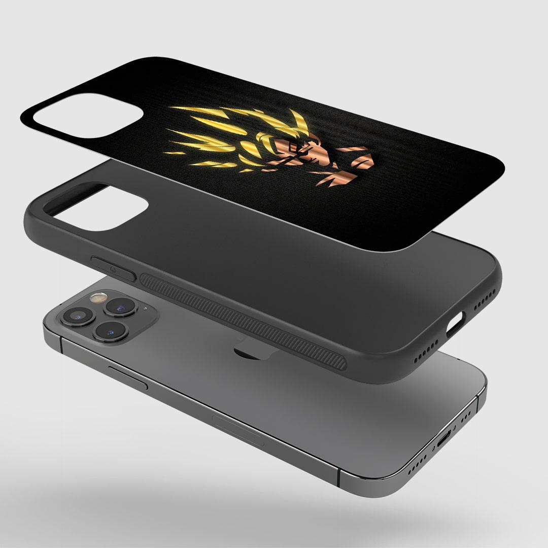 Goku Texture Silicone Armored Phone Case