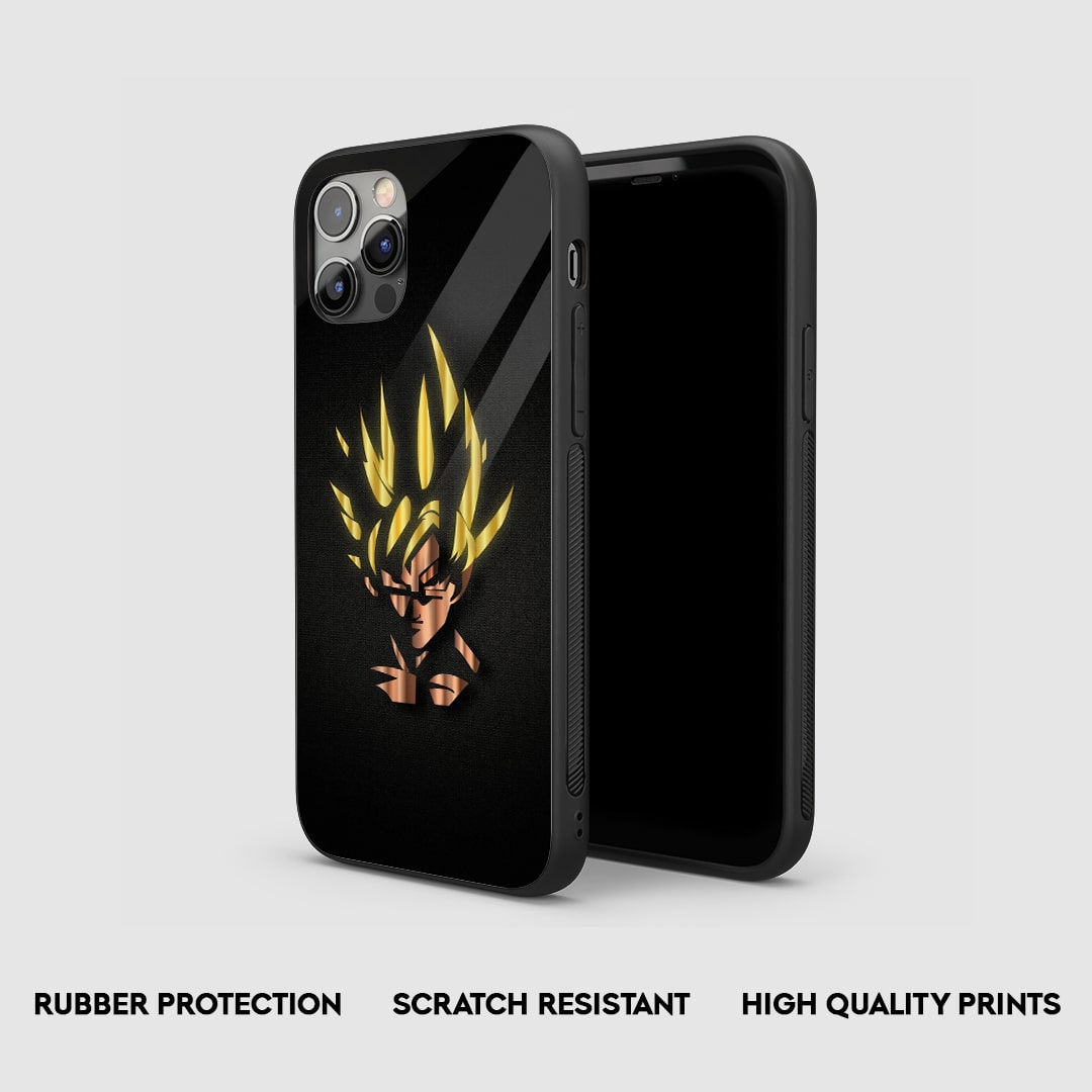 Goku Texture Silicone Armored Phone Case