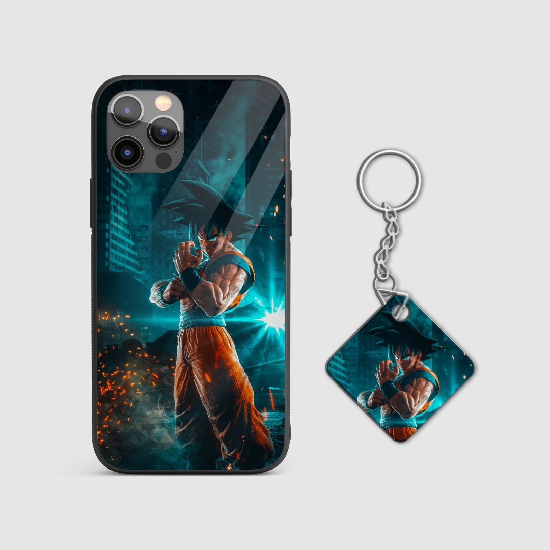 Goku Training Silicone Armored Phone Case