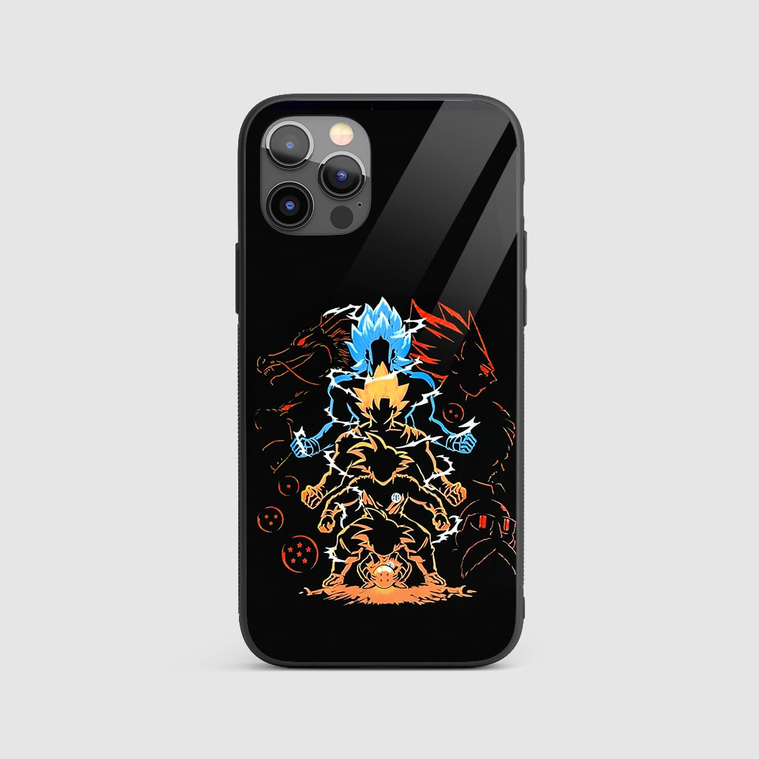 Goku Transformed Silicone Armored Phone Case