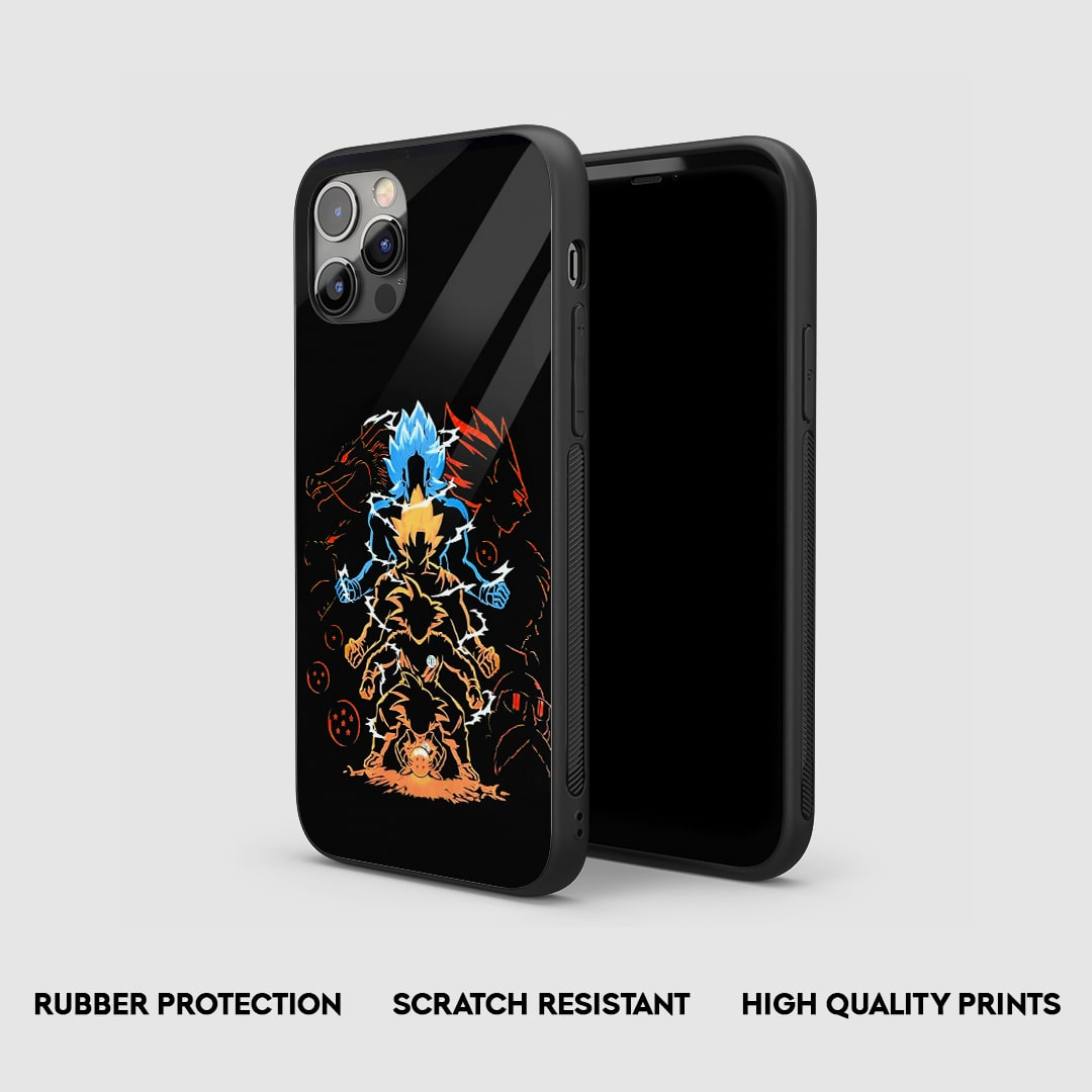 Goku Transformed Silicone Armored Phone Case