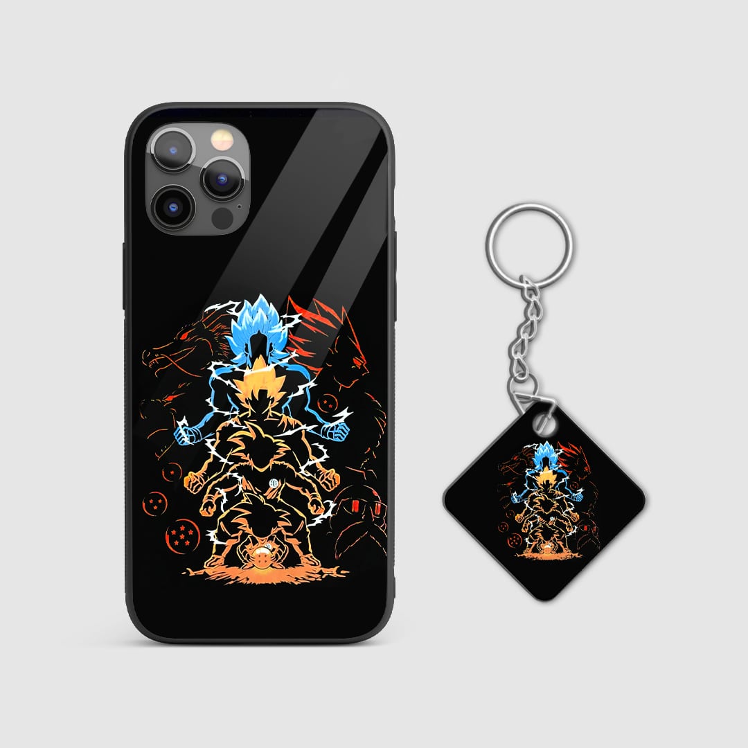 Goku Transformed Silicone Armored Phone Case