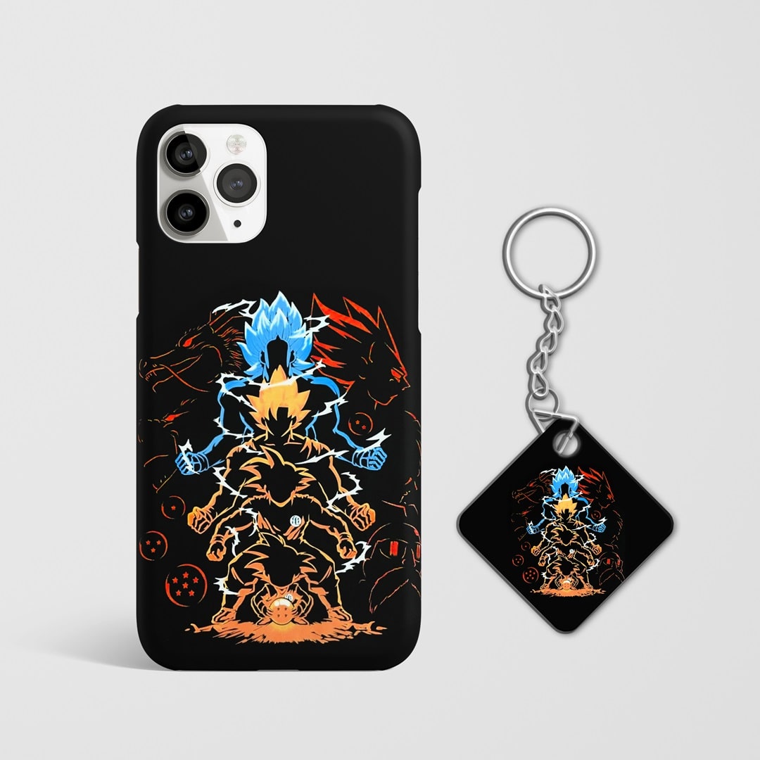 Goku Transformation Phone Cover