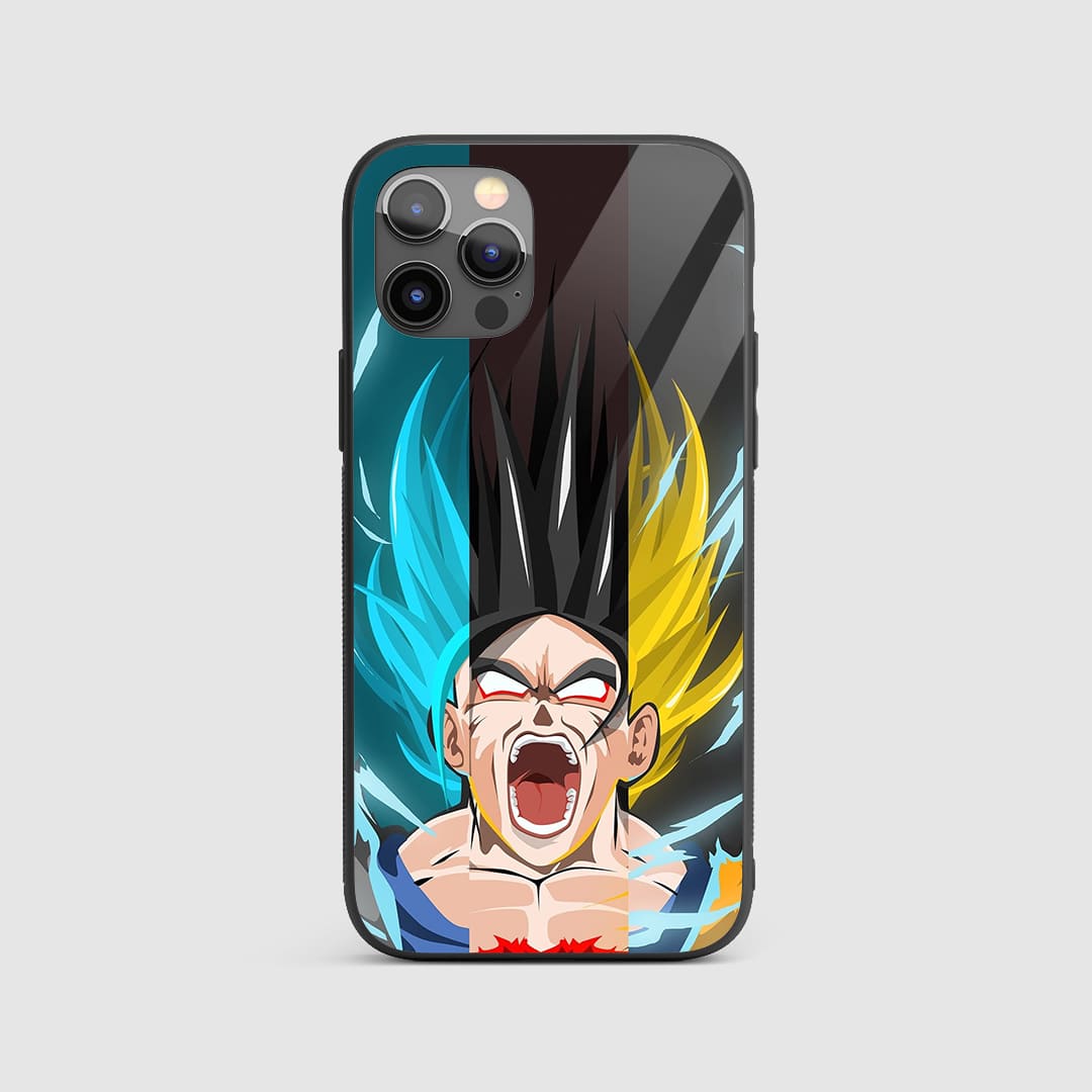 Goku & Vegeta Silicone Armored Phone Case