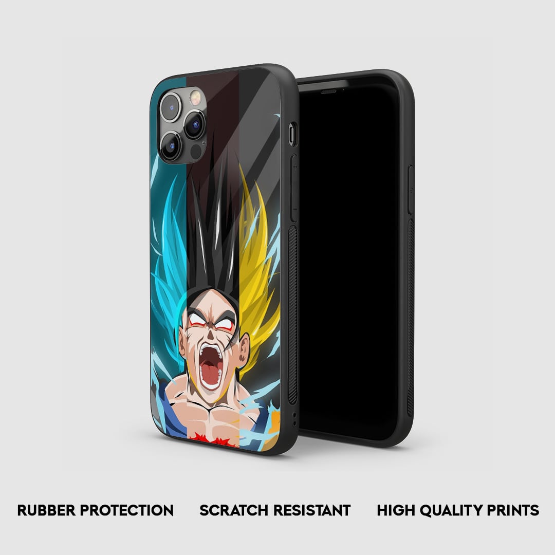 Goku & Vegeta Silicone Armored Phone Case