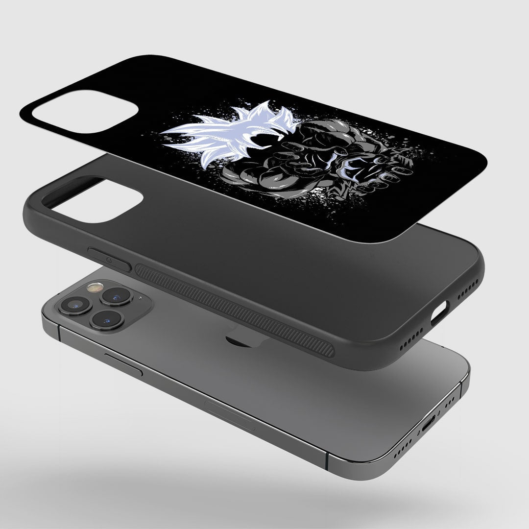 Goku Kamehameha Silicone Armored Phone Case