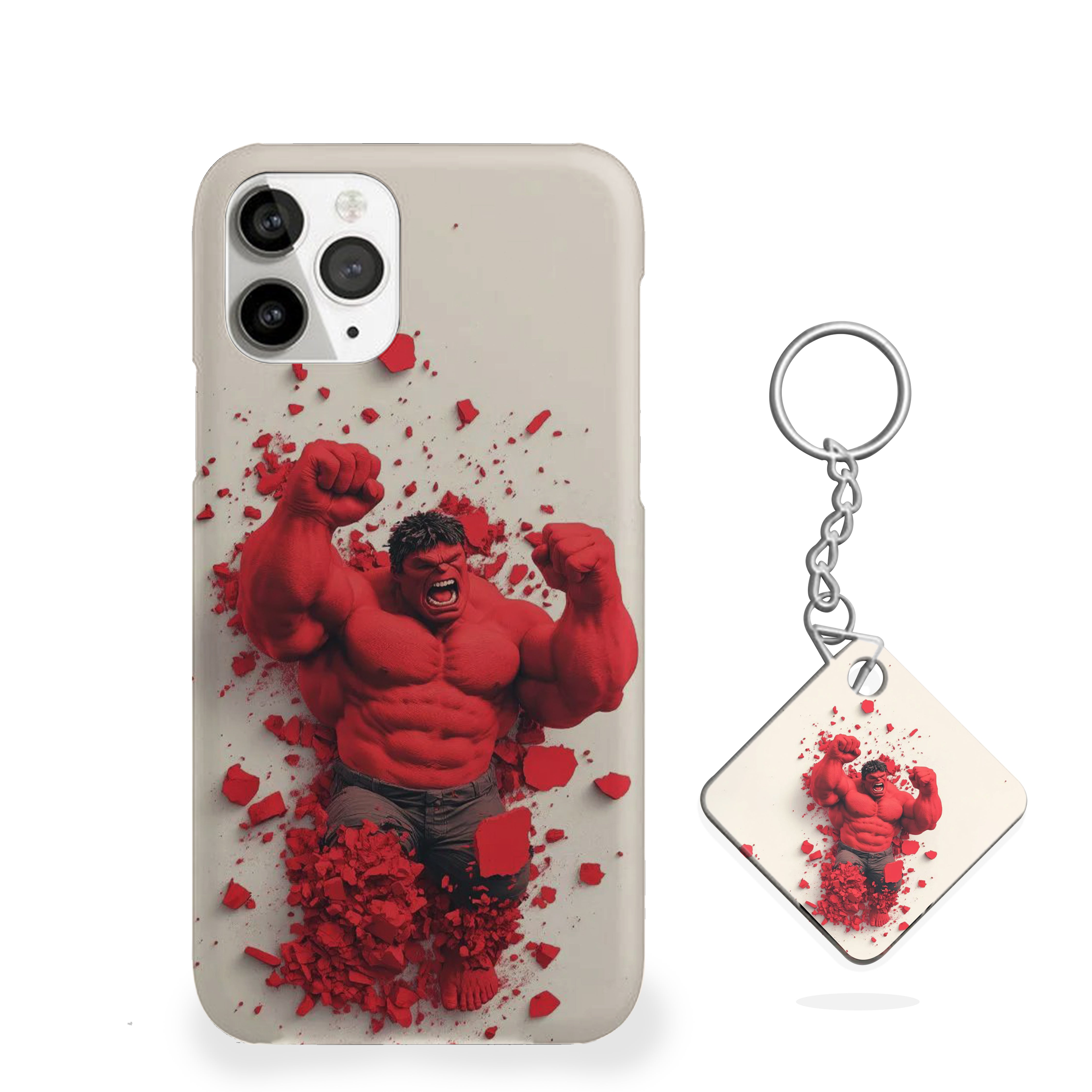 Hulk Smash Through Phone Cover