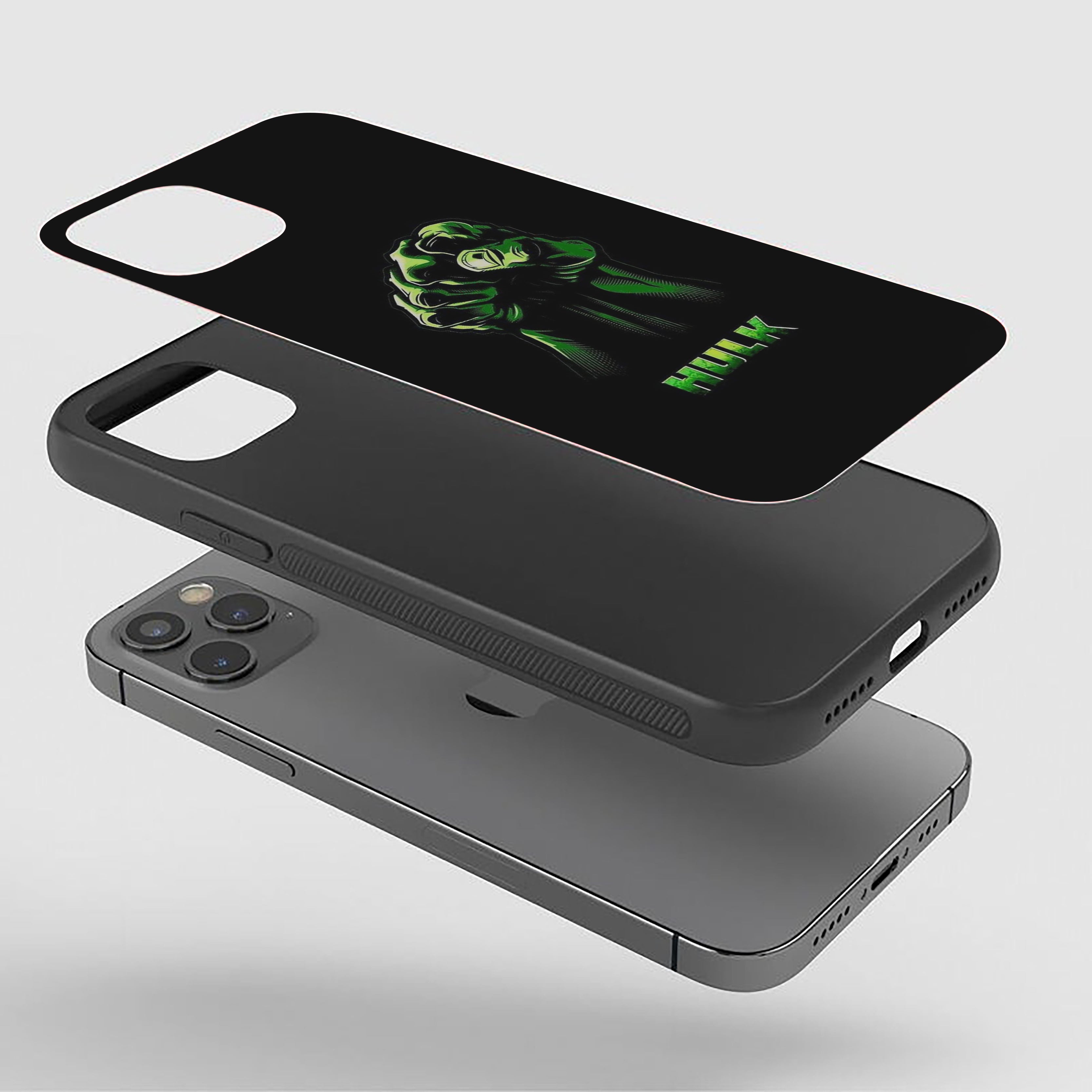 Hulk Smash Punch Silicone Armored Phone Case