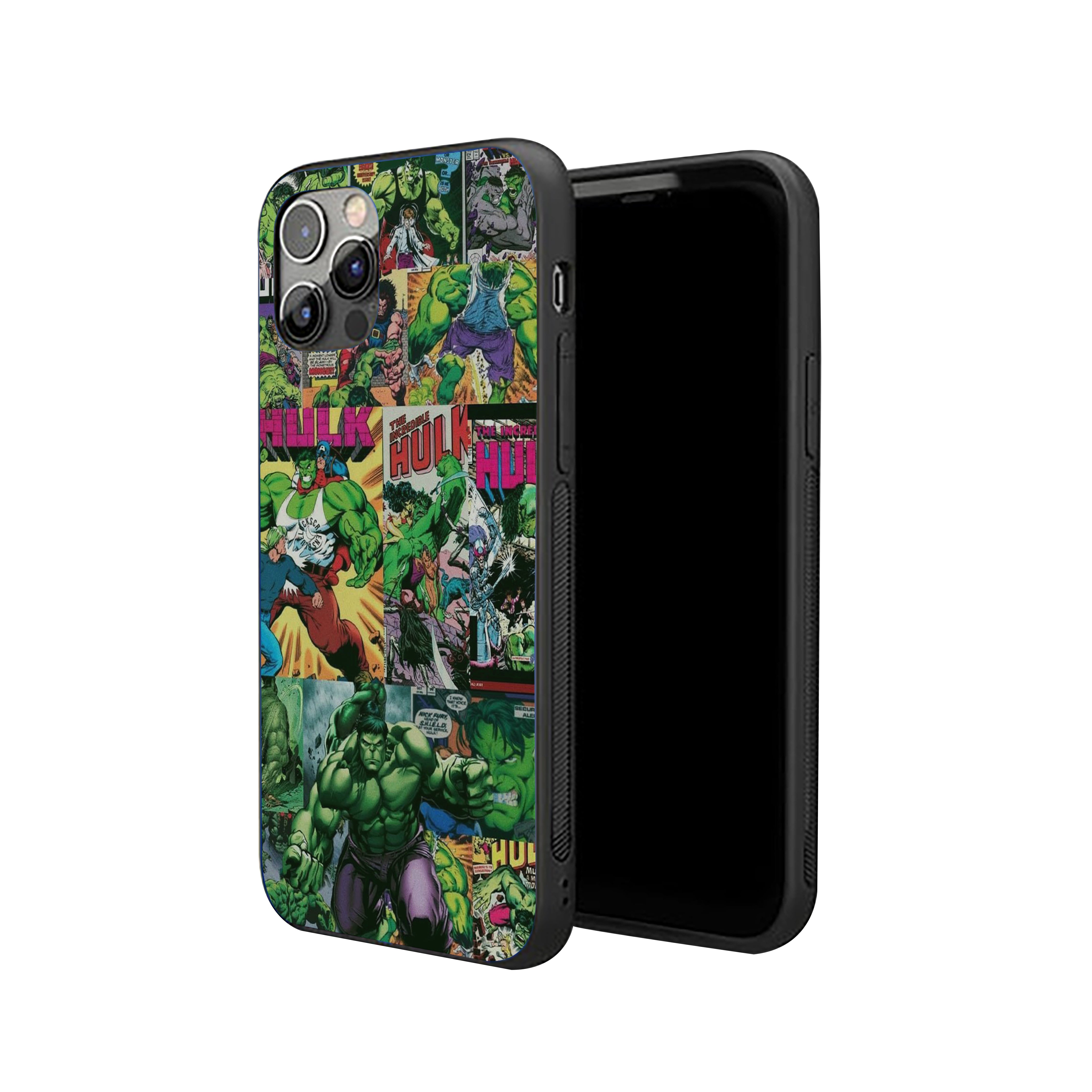 Hulk Legacy Collage Silicone Armored Phone Case