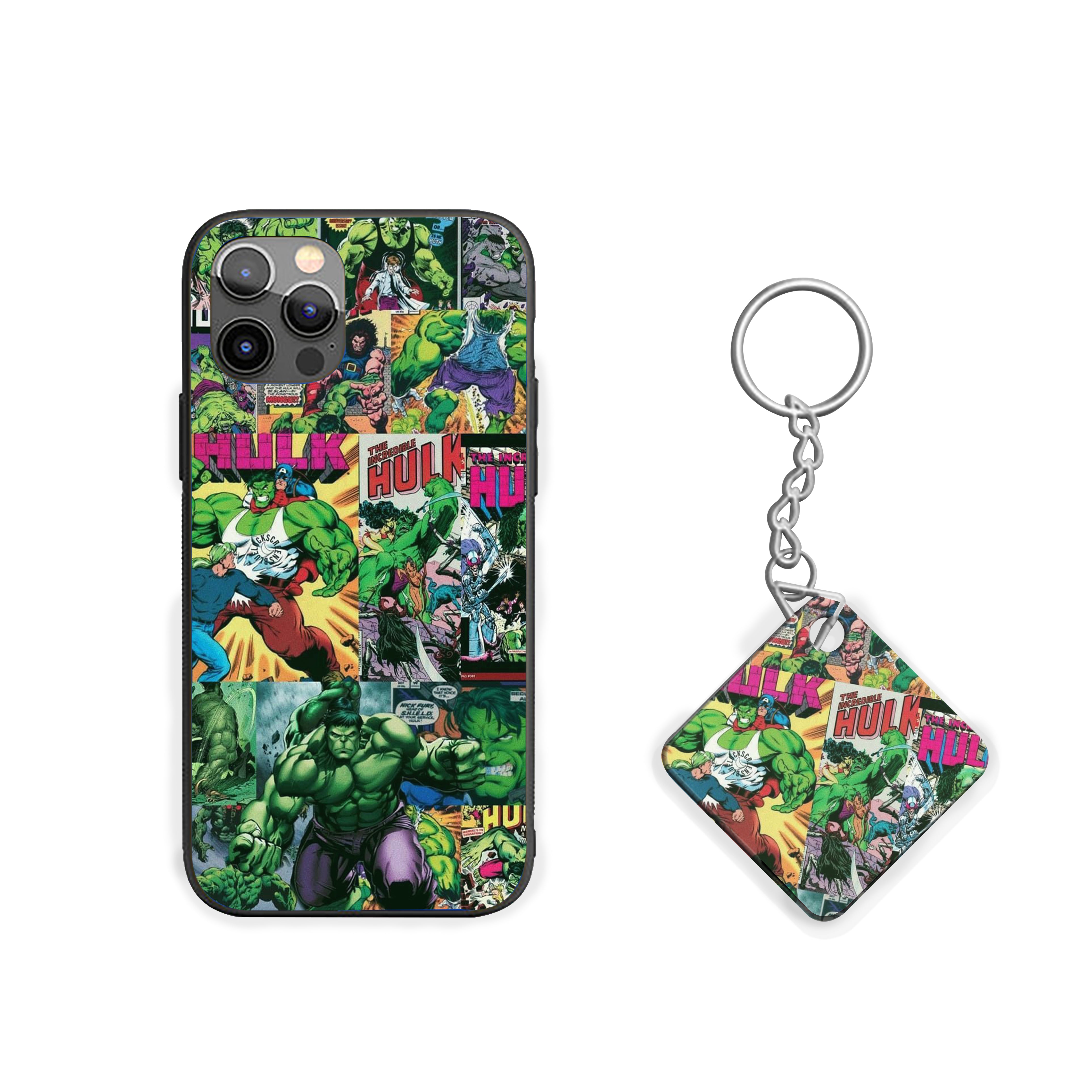 Hulk Legacy Collage Silicone Armored Phone Case