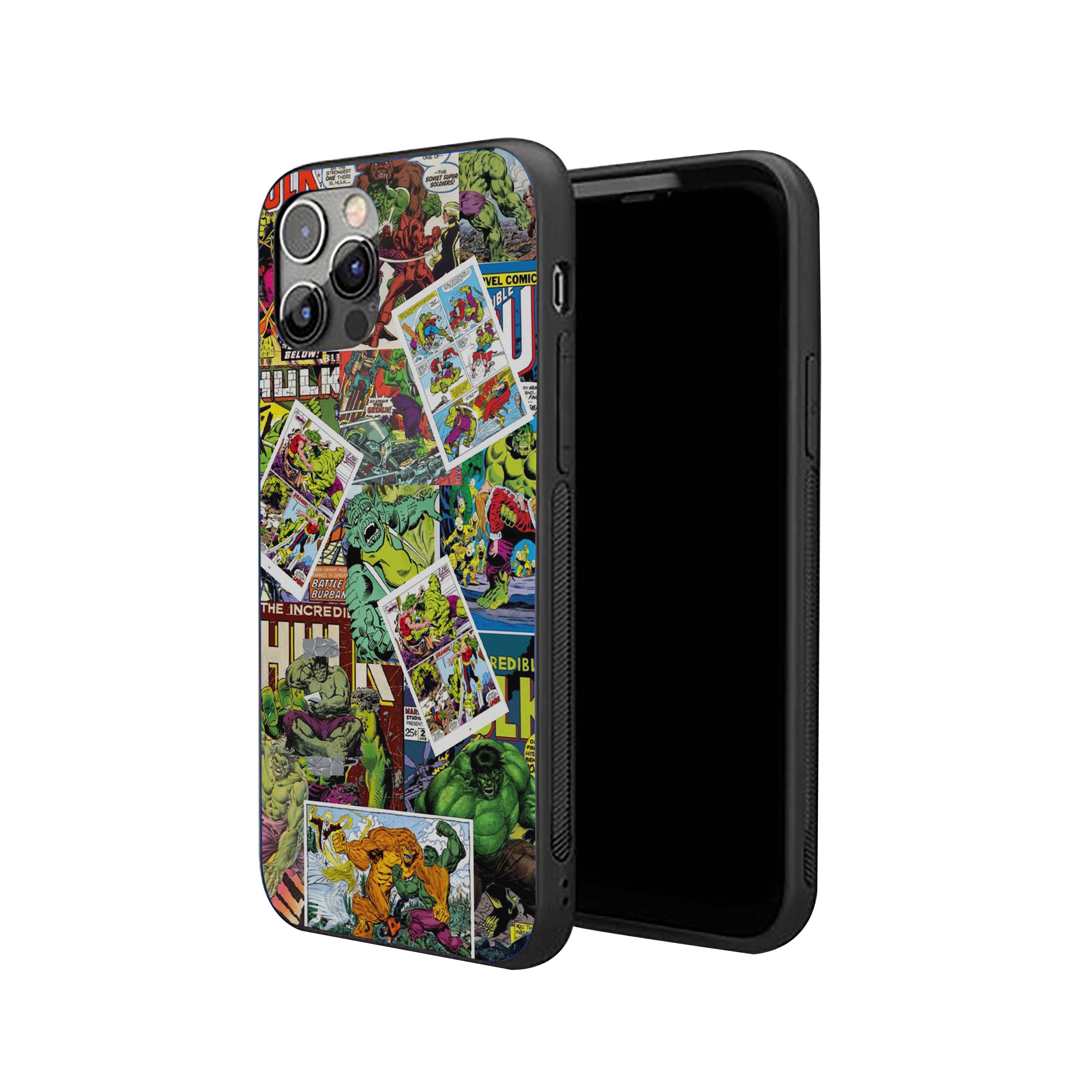 Hulk Incredible Montage Silicone Armored Phone Case