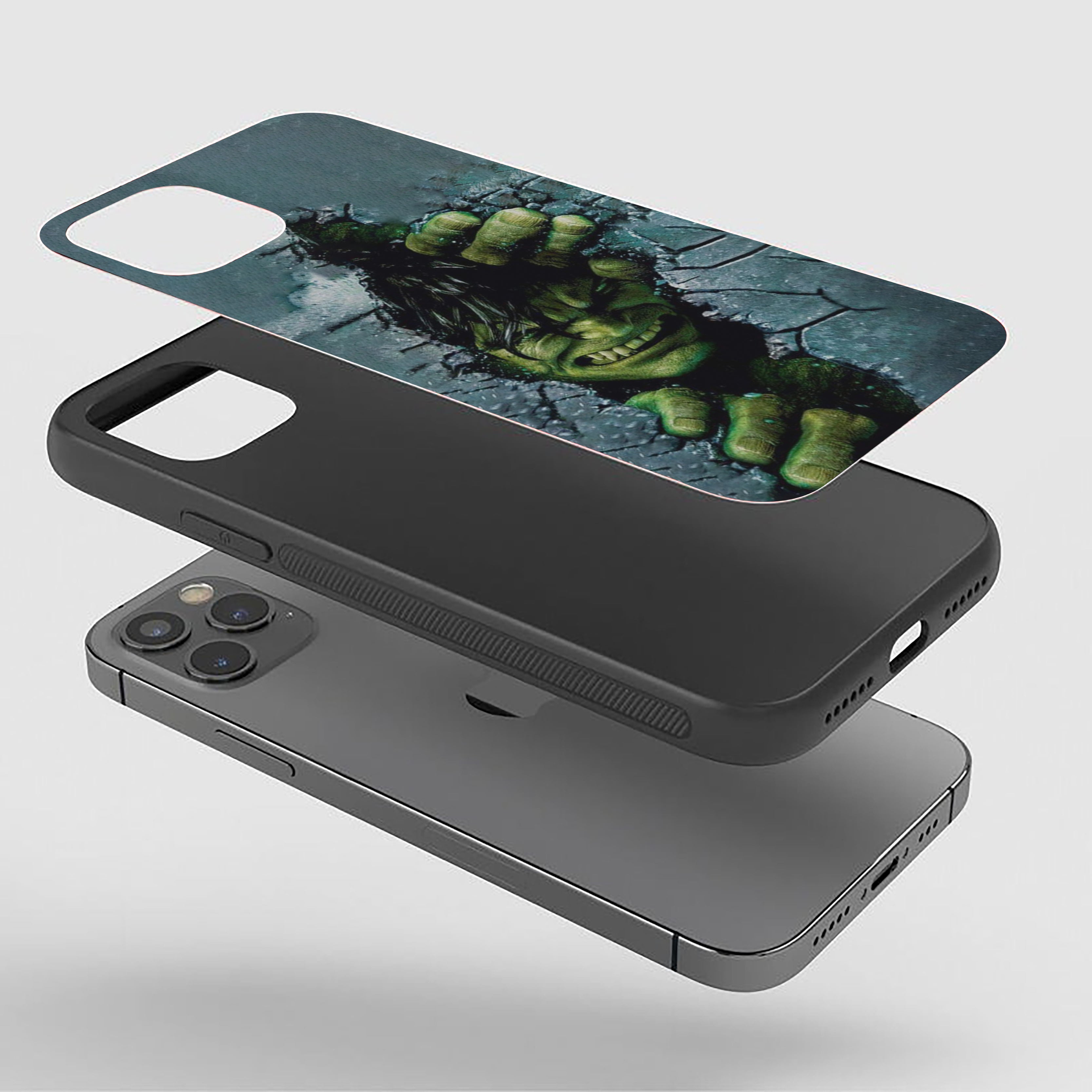 Hulk Smash Entry Silicone Armored Phone Case