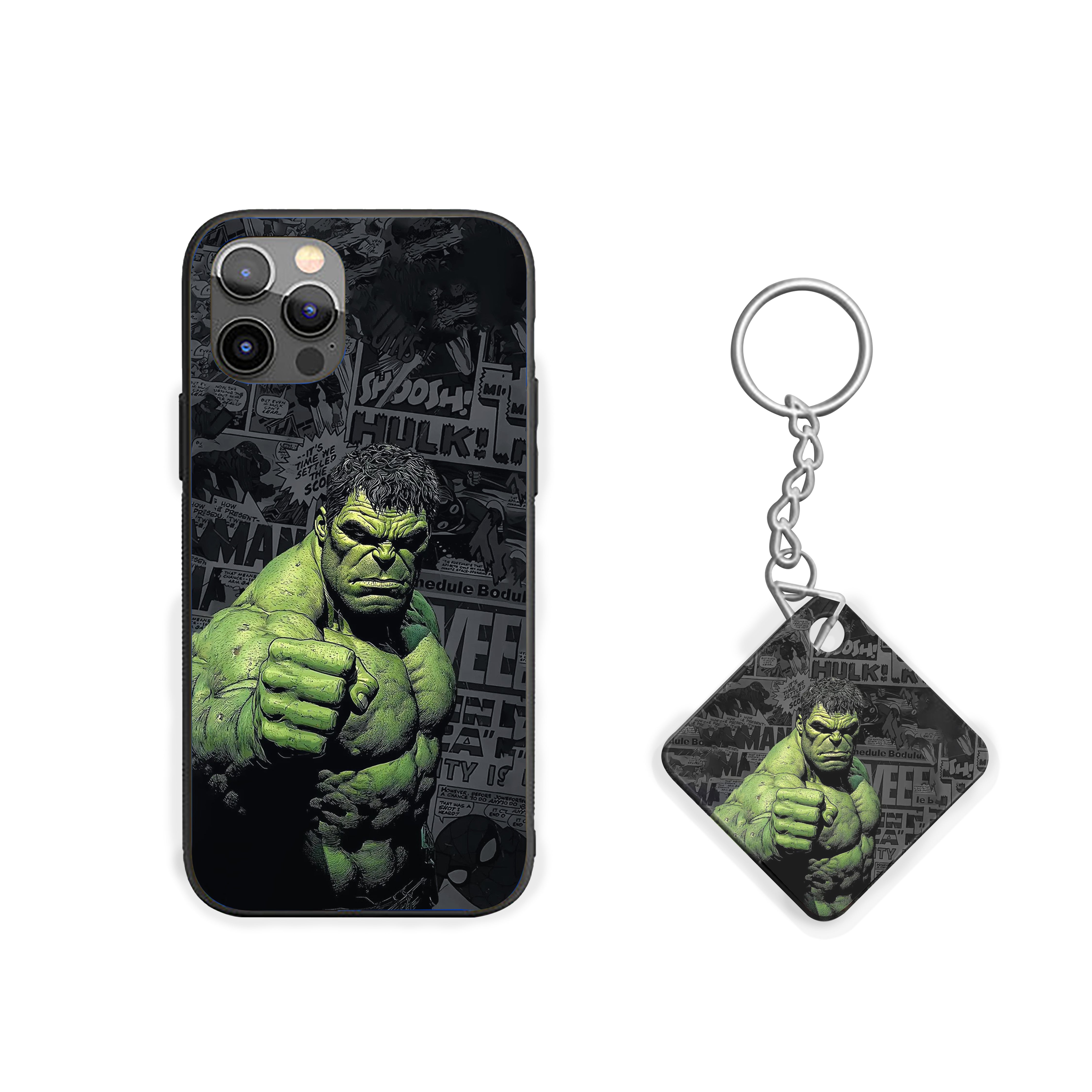 Hulk Gamma Calm Silicone Armored Phone Case