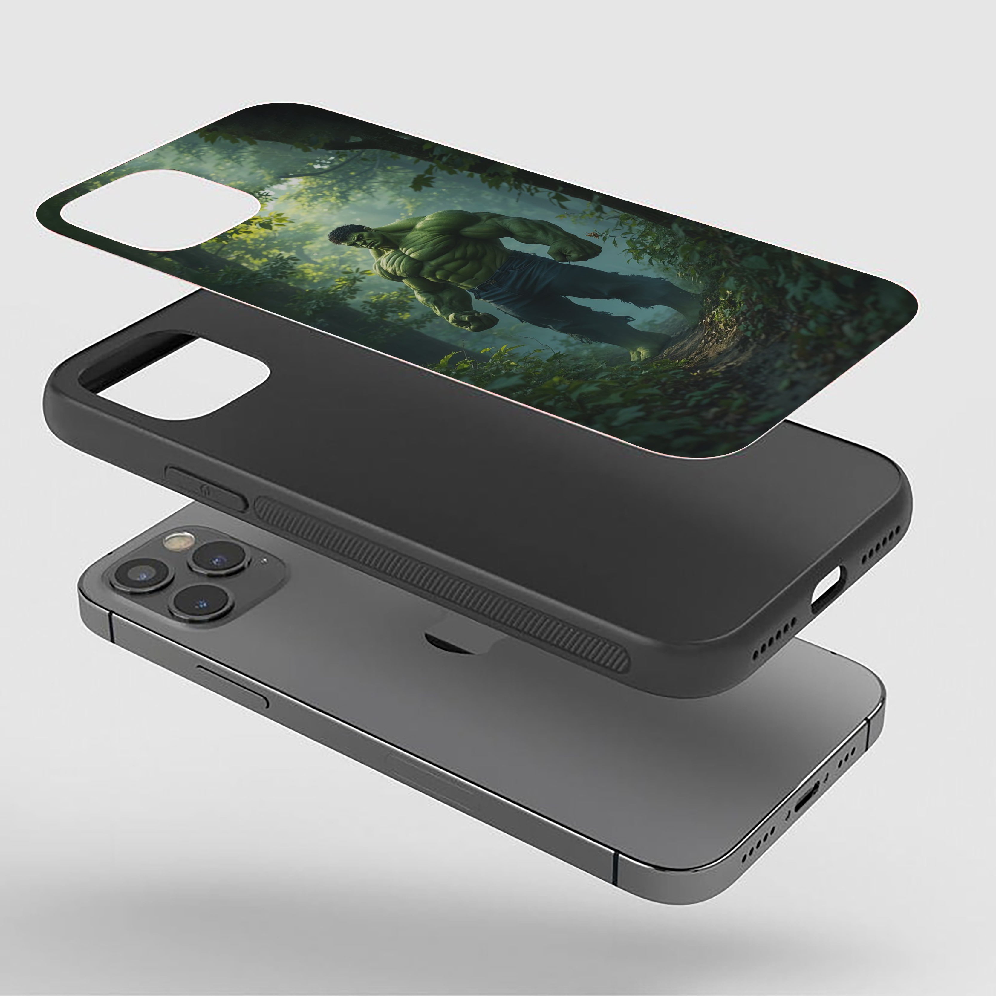 Hulk Rage Unbound  Silicone Armored Phone Case