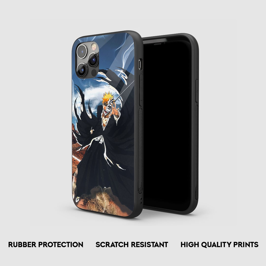 Hollowfied Ichigo Silicone Armored Phone Case