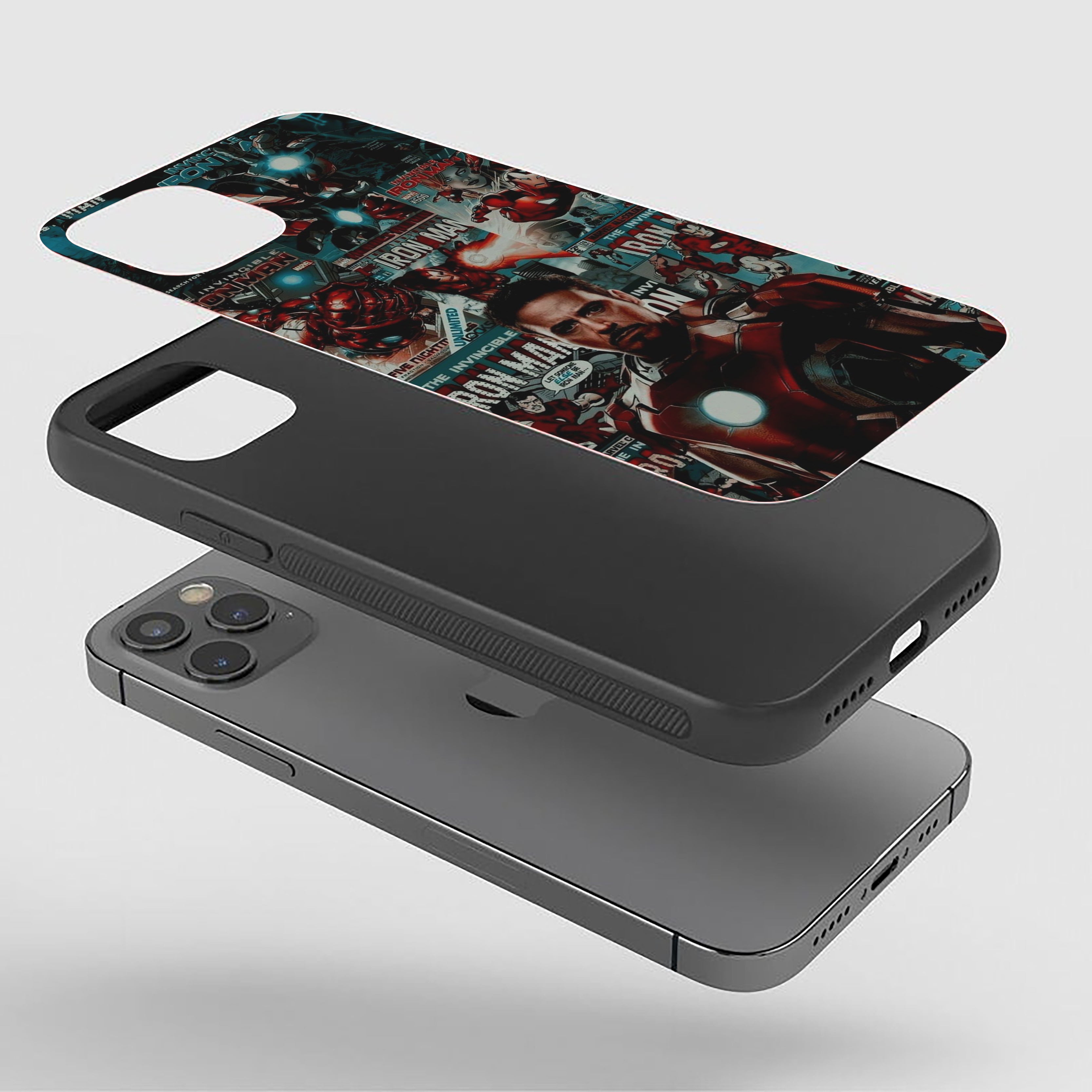 Iron Legacy Iron Man Silicone Armored Phone Case