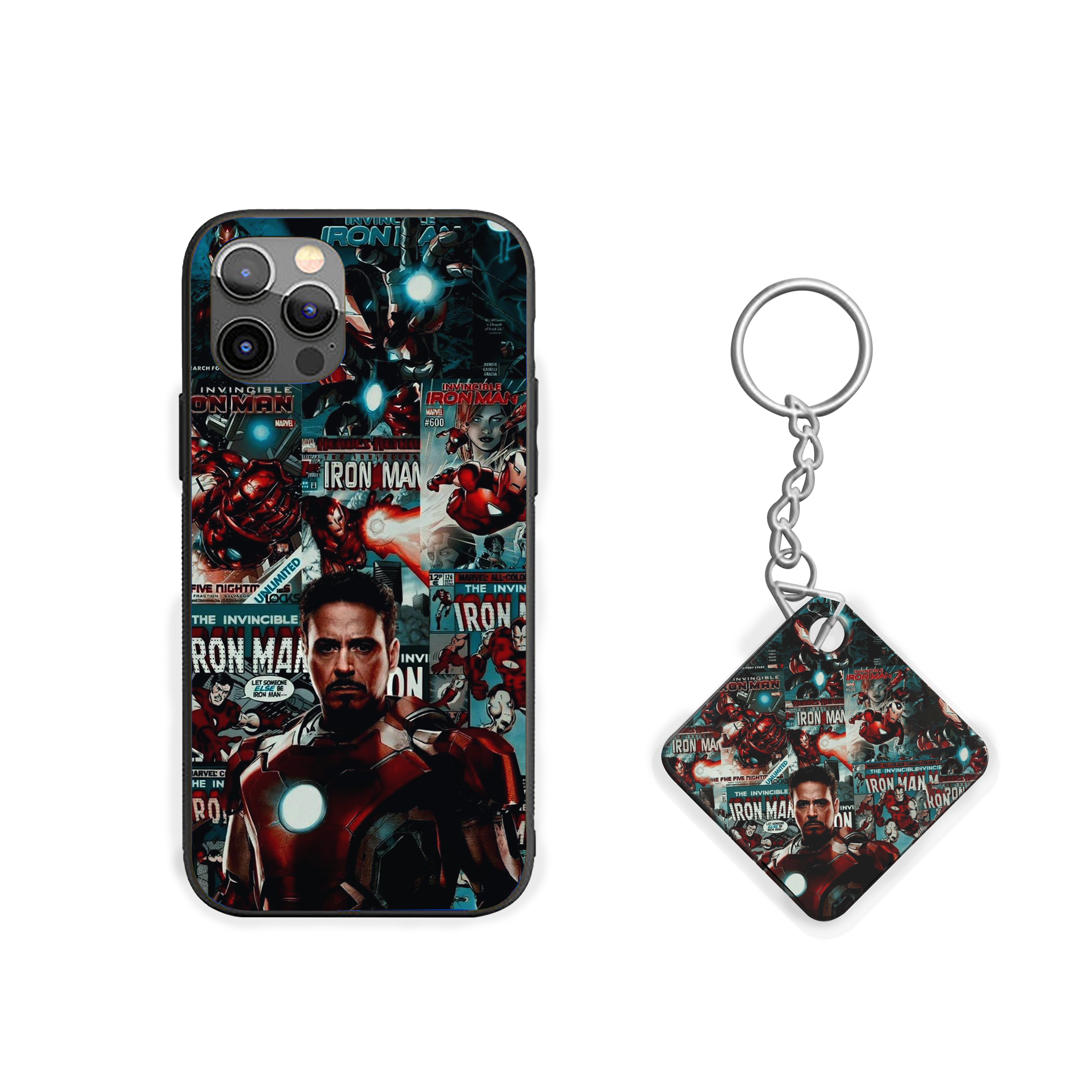 Iron Legacy Iron Man Silicone Armored Phone Case