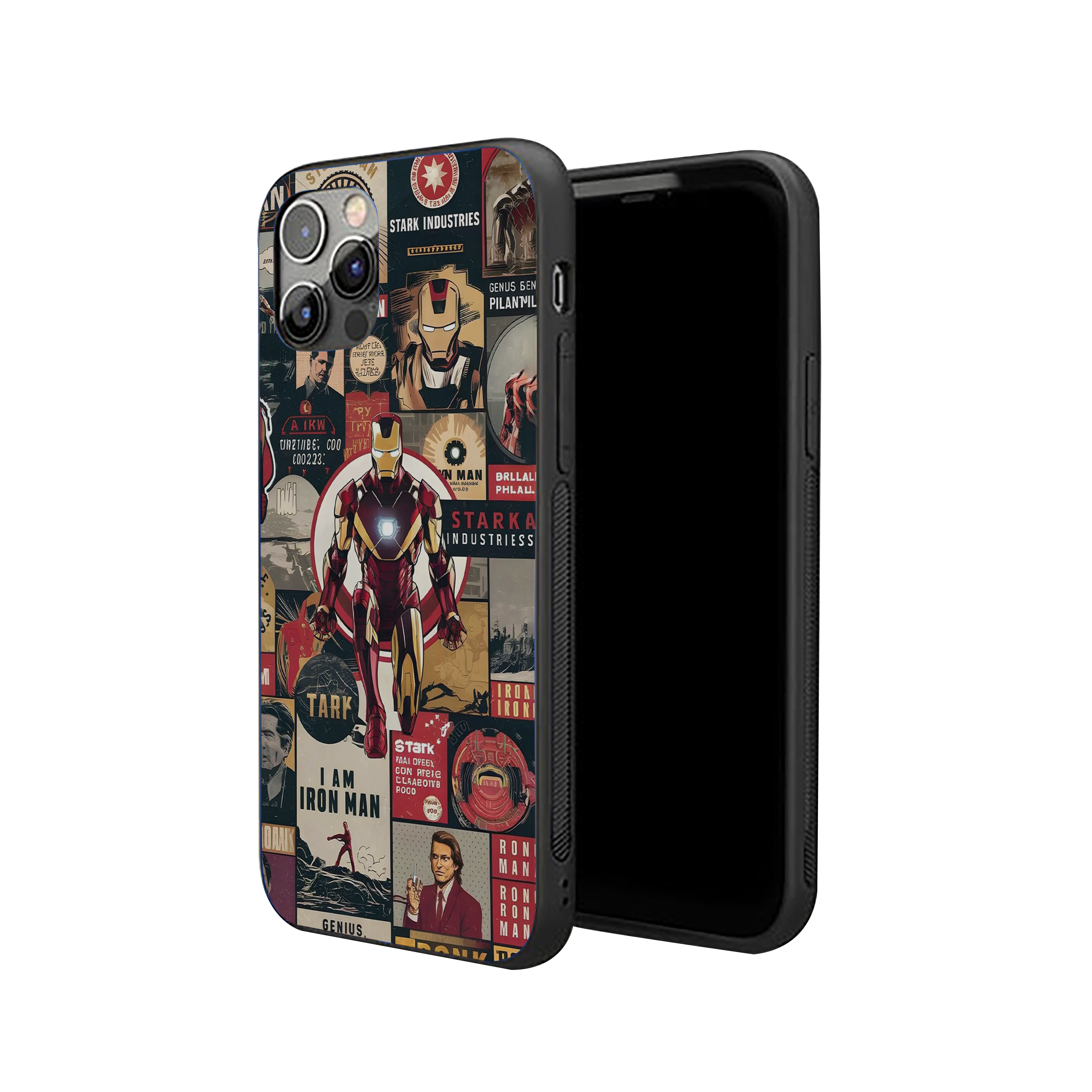 Stark Archives Iron Man Silicone Armored Phone Case