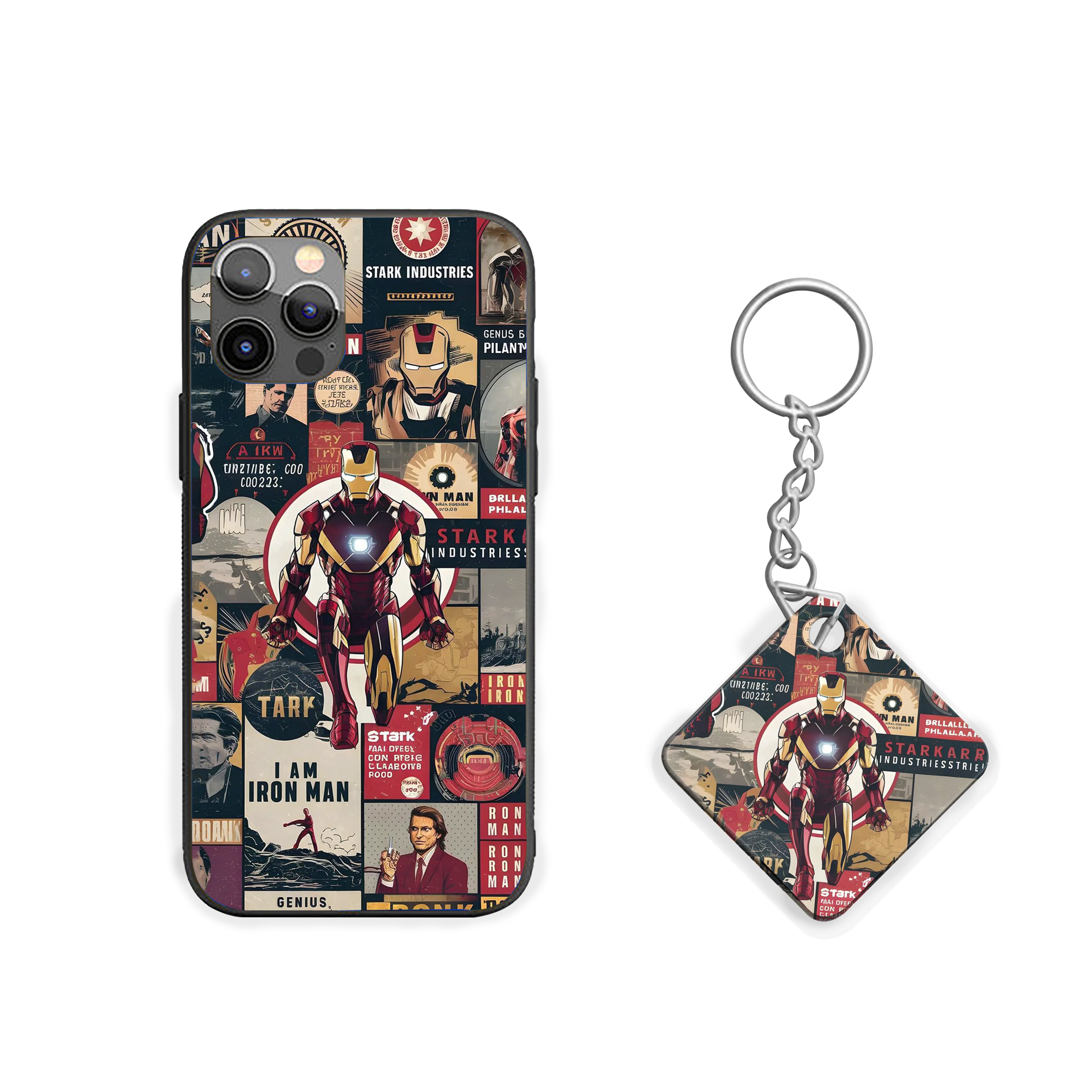 Stark Archives Iron Man Silicone Armored Phone Case