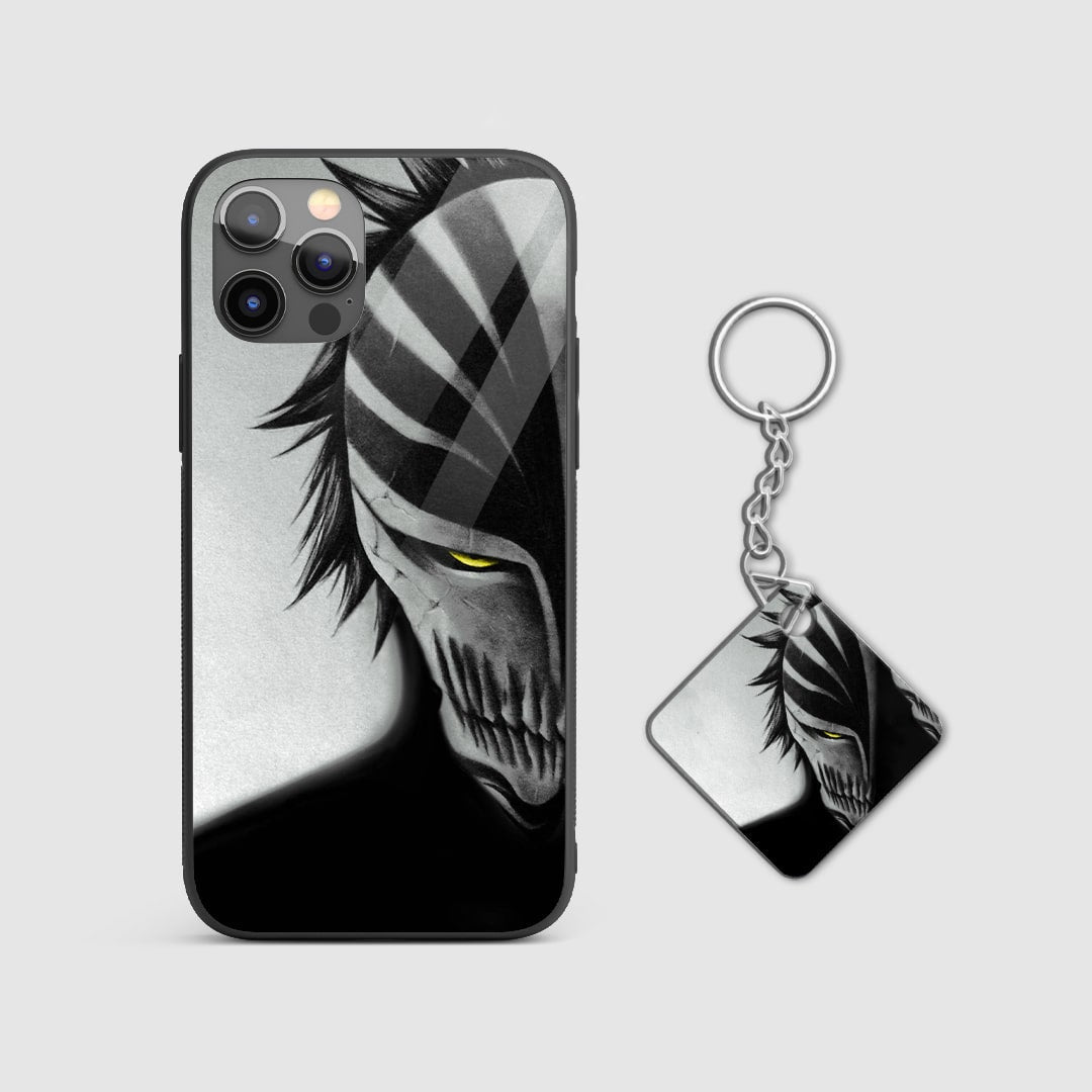 Ichigo Hollow Mask Graphic Silicone Armored Phone Case