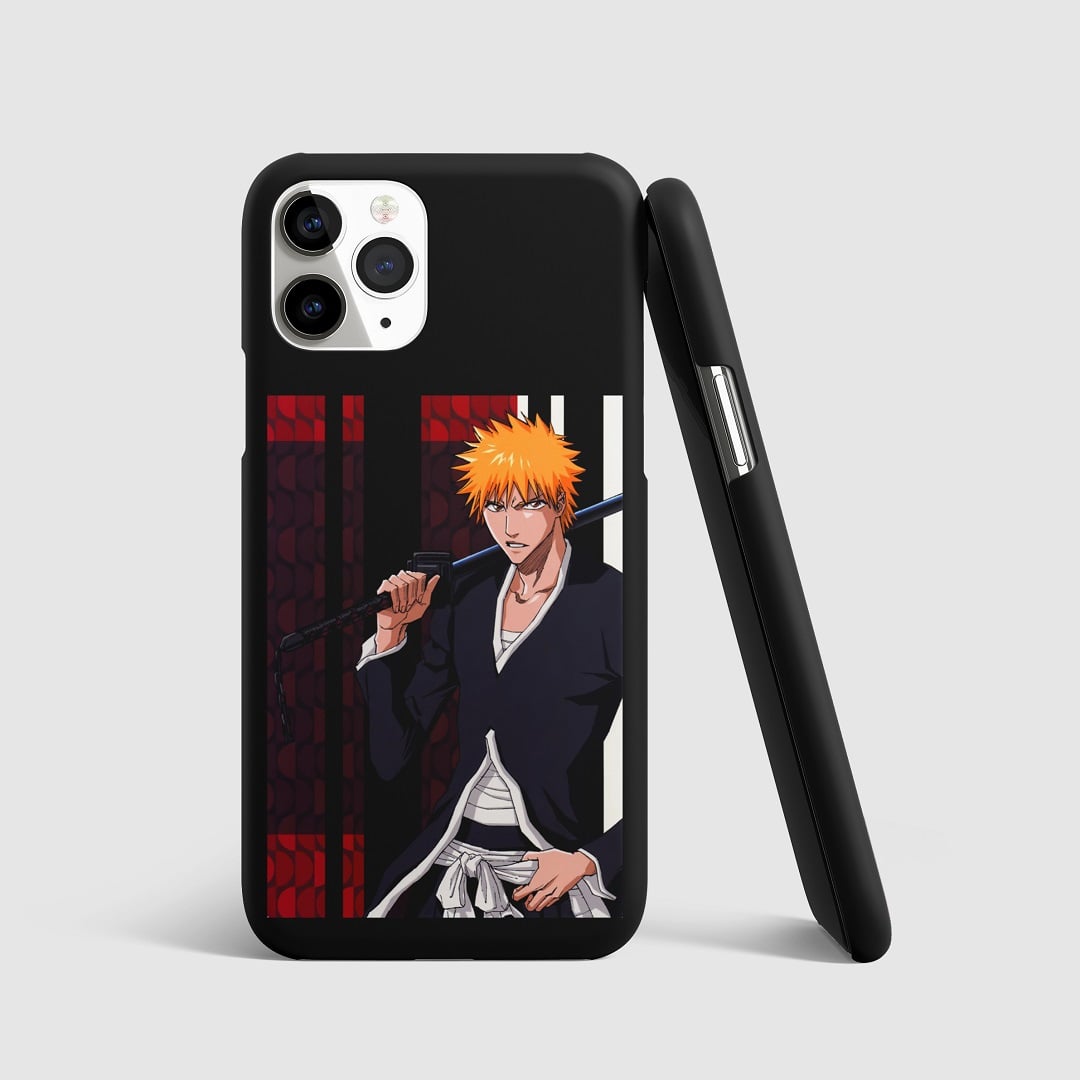 Ichigo Kurosaki Black Phone Cover