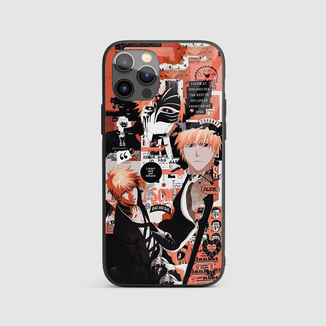 Ichigo Manga Silicone Armored Phone Case