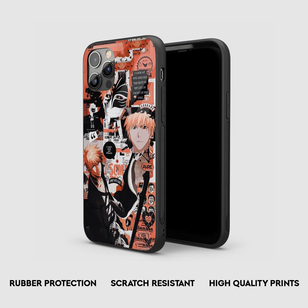 Ichigo Manga Silicone Armored Phone Case