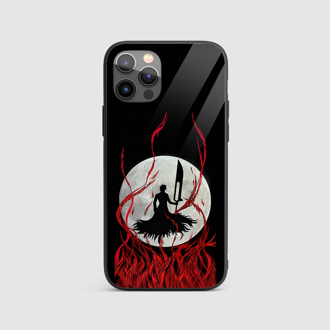 Ichigo Kurosaki Moon Silicone Armored Phone Case