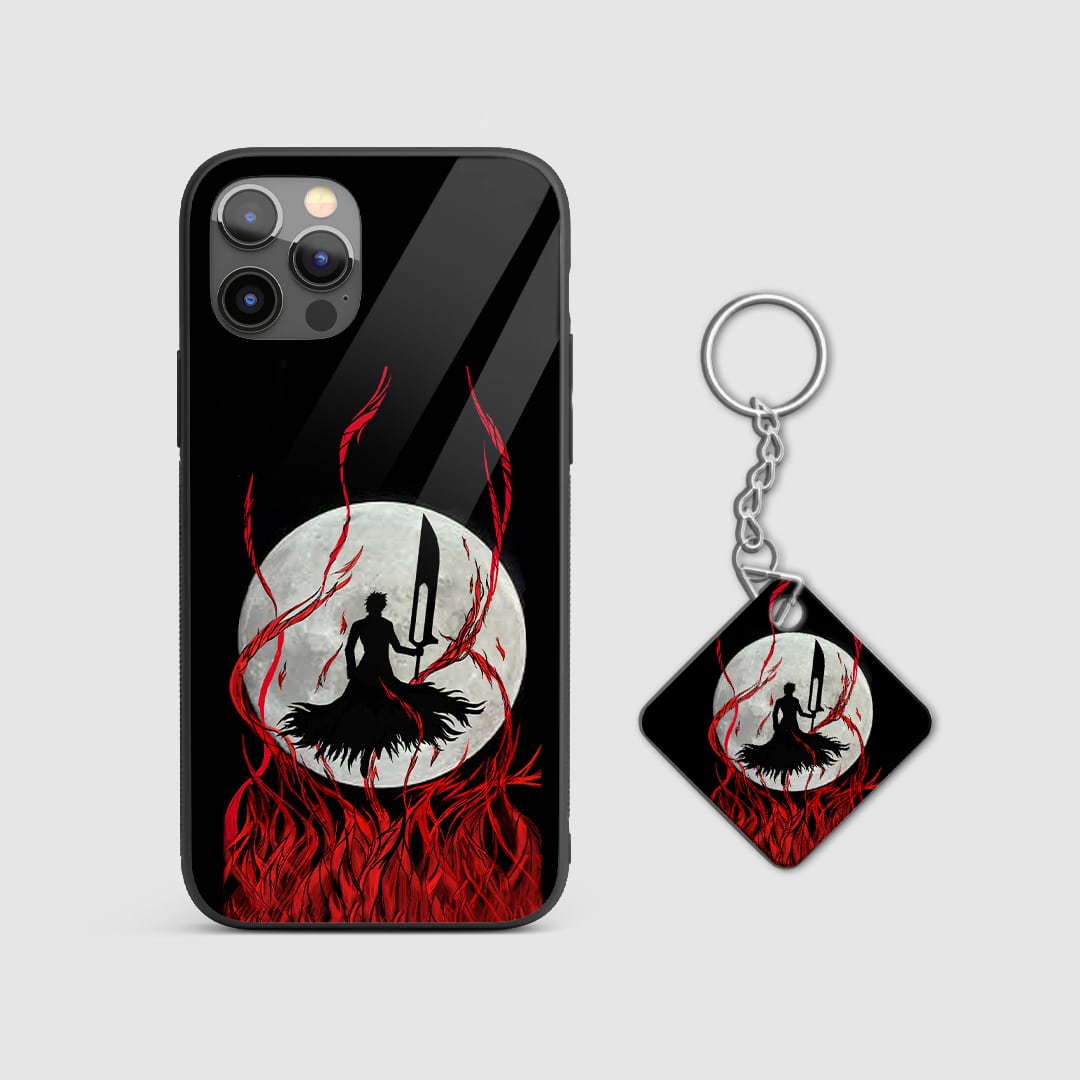 Ichigo Kurosaki Moon Silicone Armored Phone Case