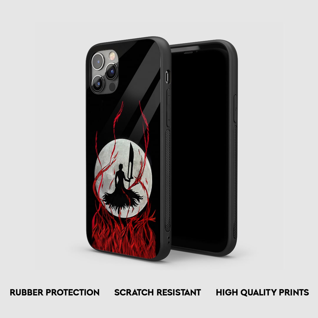 Ichigo Kurosaki Moon Silicone Armored Phone Case