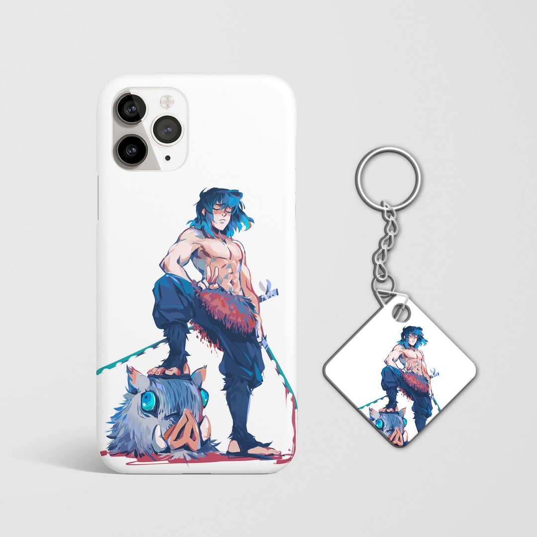 Inosuke Hashibira Flexing Phone Cover