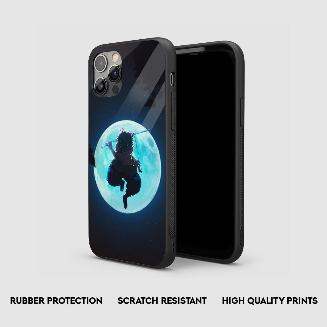 Inosuke Moon Silicone Armored Phone Case