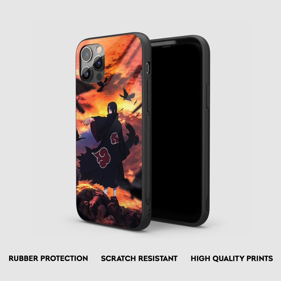 Itachi Mangekyo Silicone Armored Phone Case