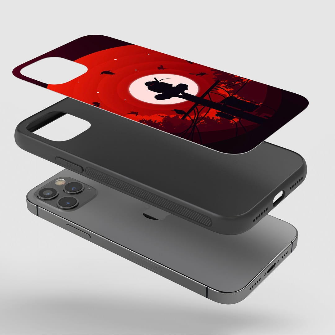 Itachi Pole Silicone Armored Phone Case