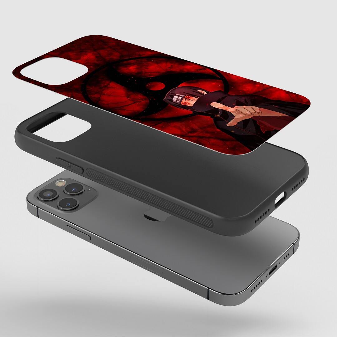 Itachi Sharingan Silicone Armored Phone Case