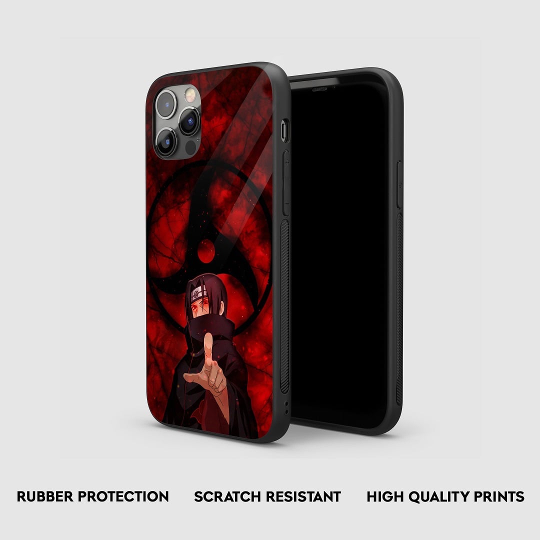 Itachi Sharingan Silicone Armored Phone Case