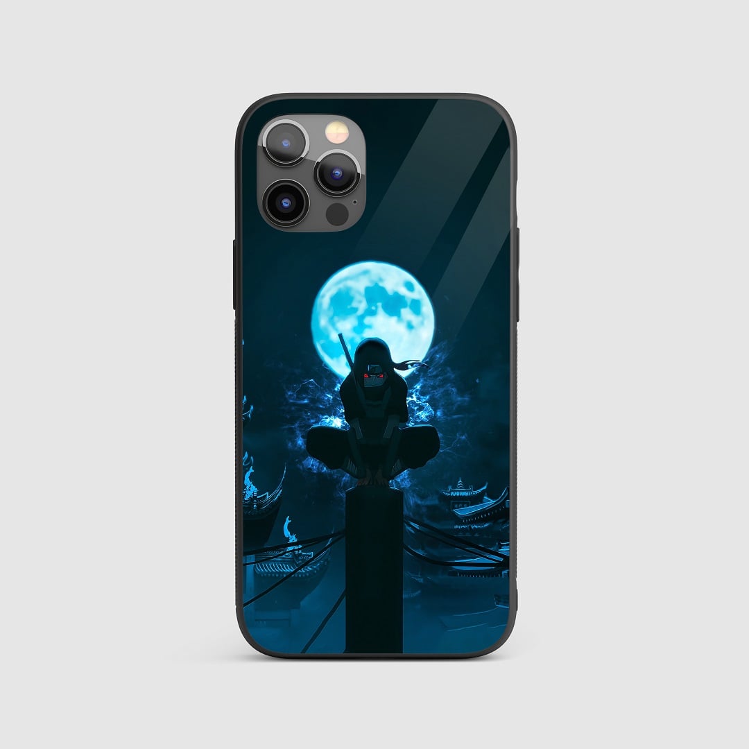 Itachi Blue Moon Silicone Armored Phone Case