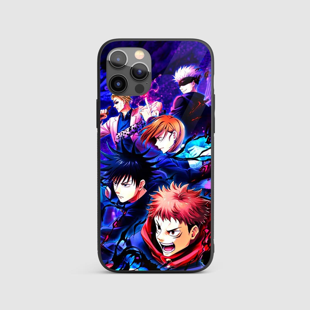 Jujutsu Graphic Silicone Armored Phone Case