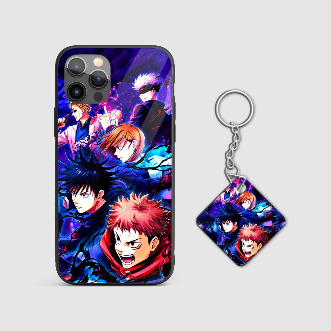 Jujutsu Kaisen Graphic Silicone Armored Phone Case