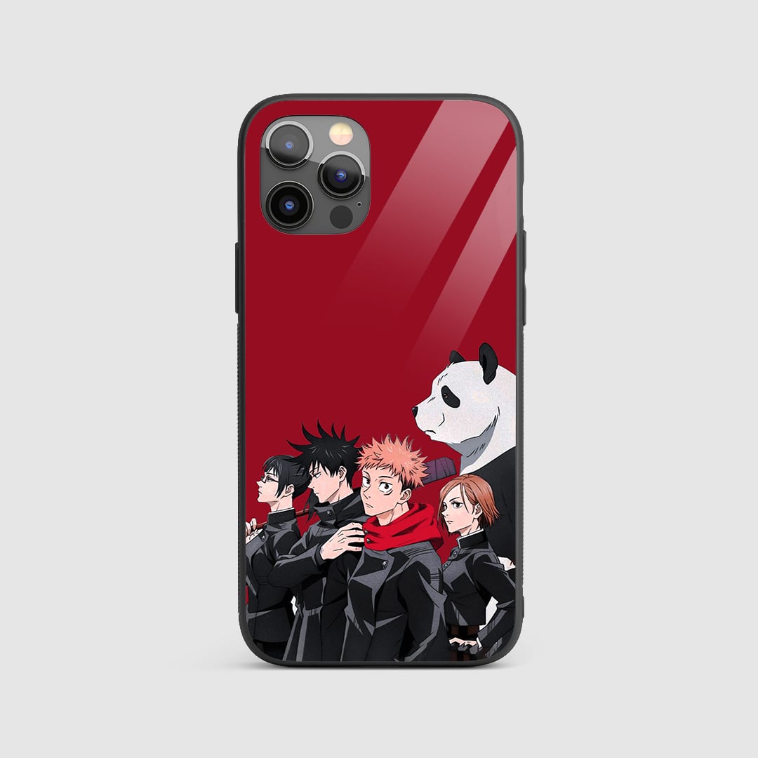 Jujutsu Group Silicone Armored Phone Case