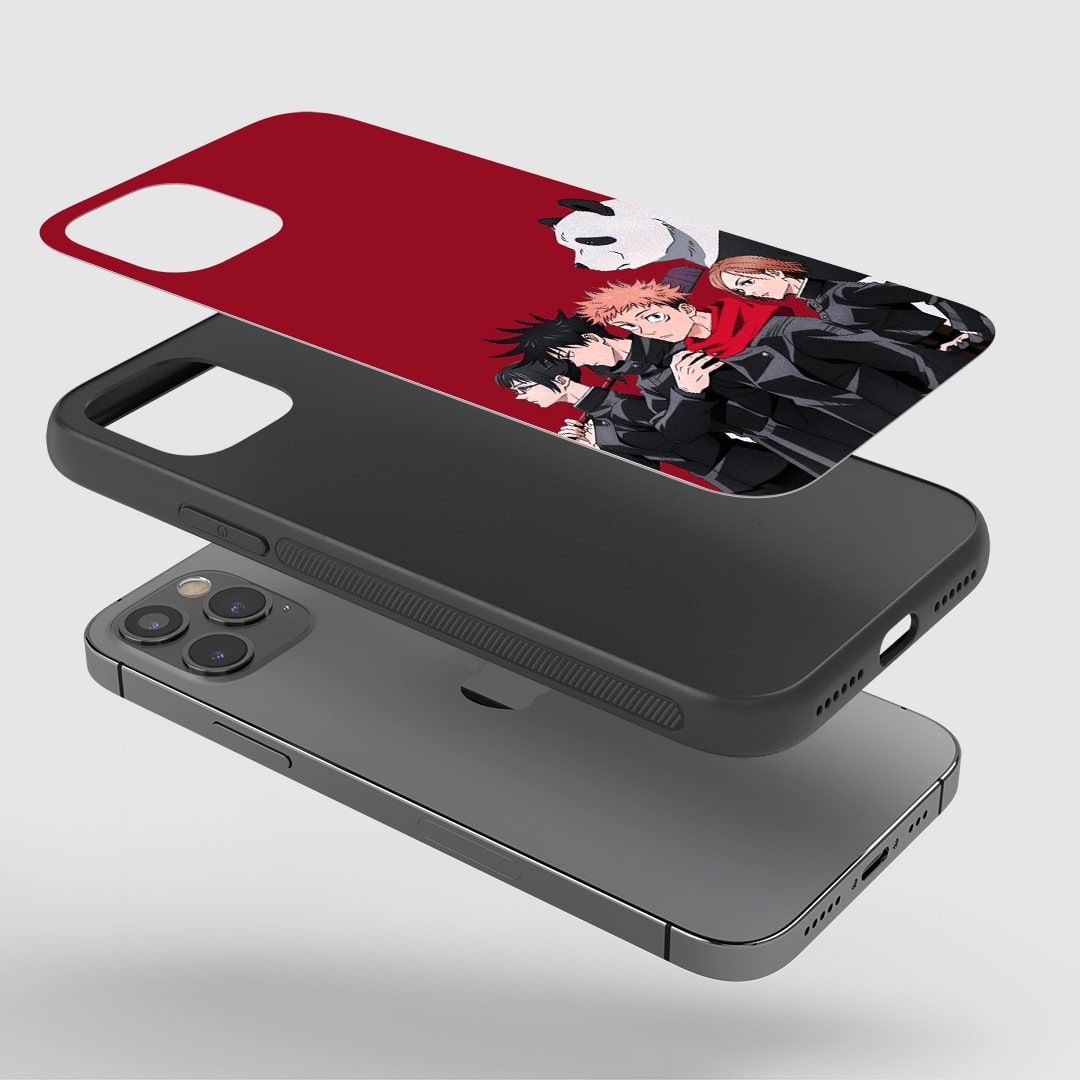 Jujutsu Group Silicone Armored Phone Case