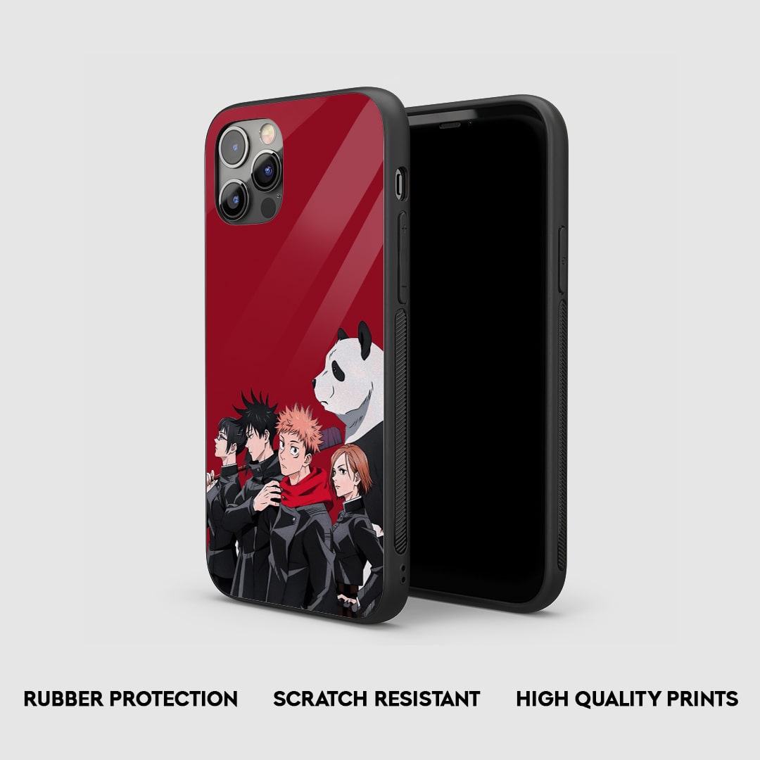 Jujutsu Group Silicone Armored Phone Case