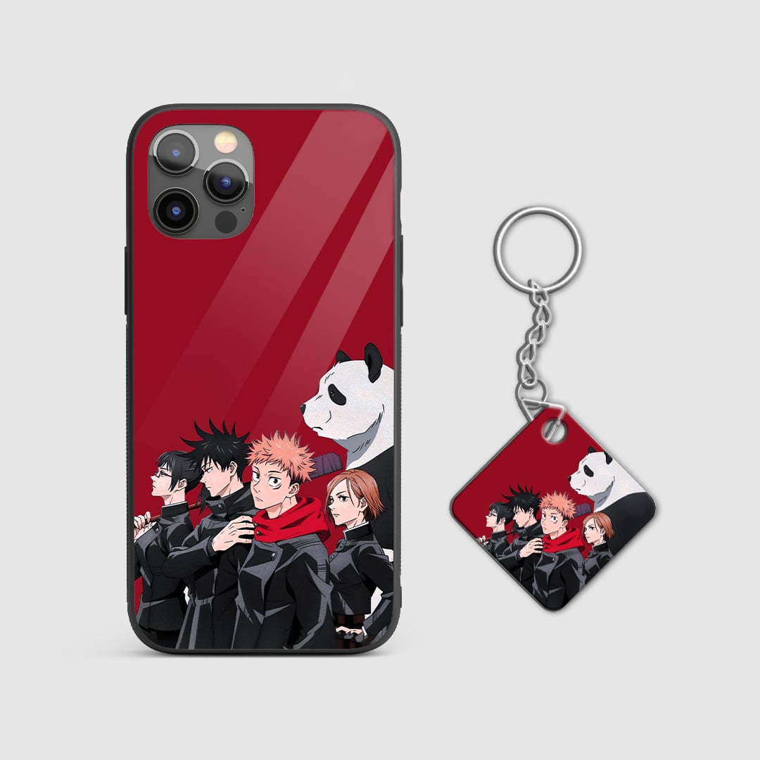 Jujutsu Group Silicone Armored Phone Case