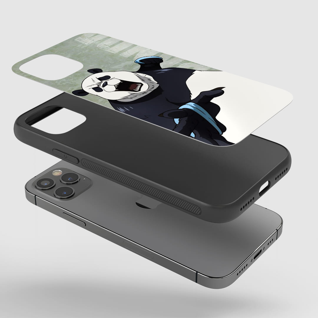 Jujutsu Panda Silicone Armored Phone Case