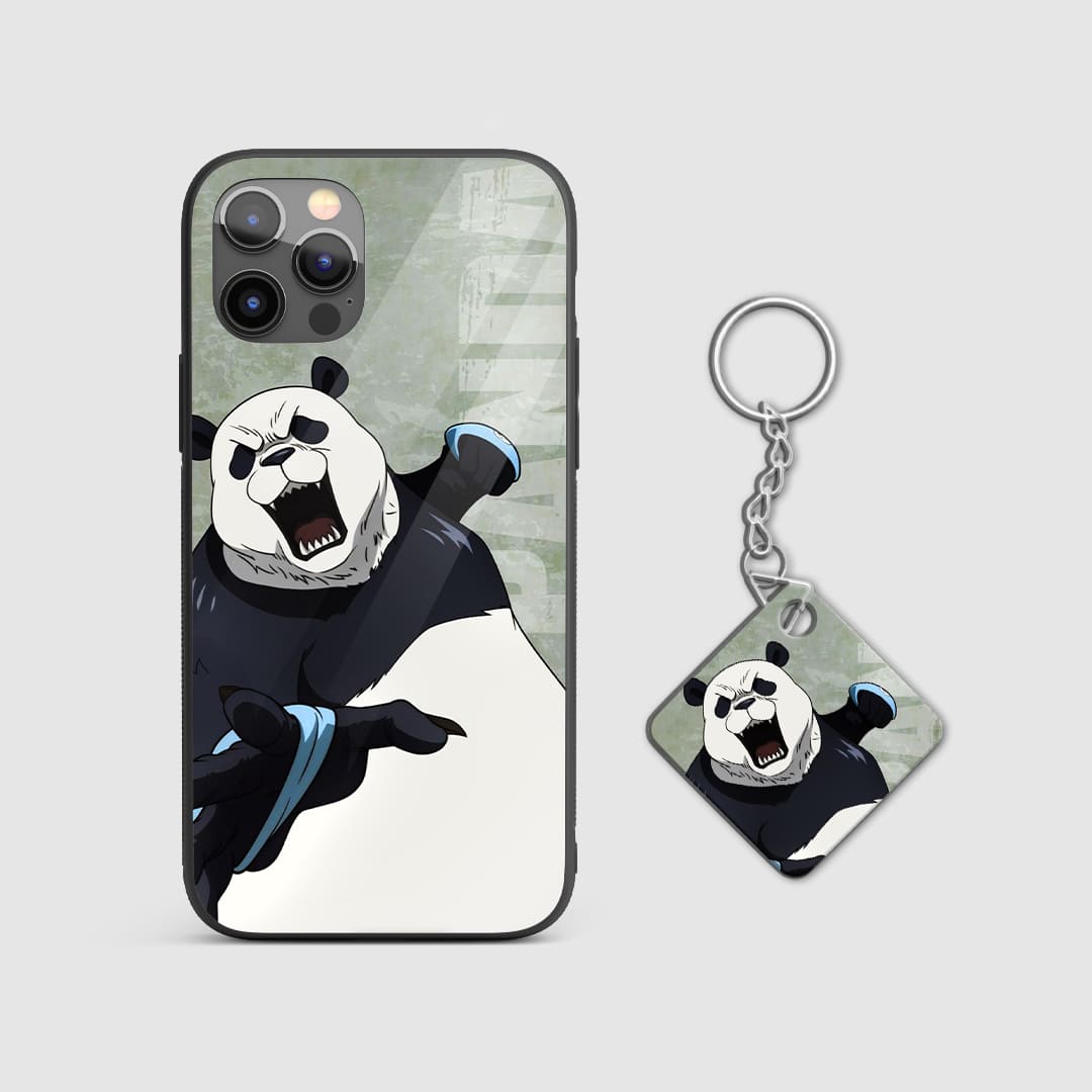 Jujutsu Panda Silicone Armored Phone Case