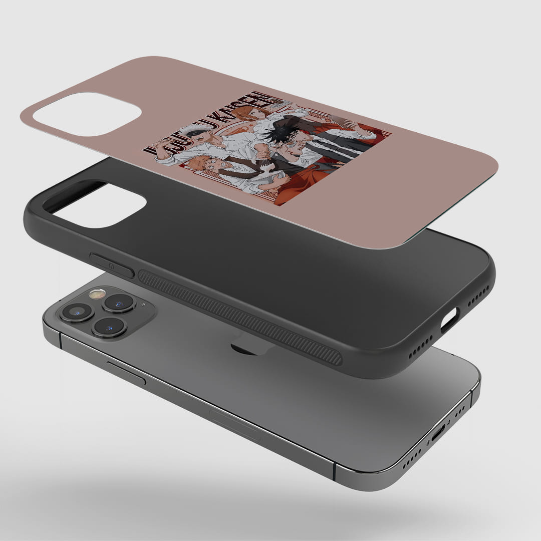 Jujutsu Team Silicone Armored Phone Case