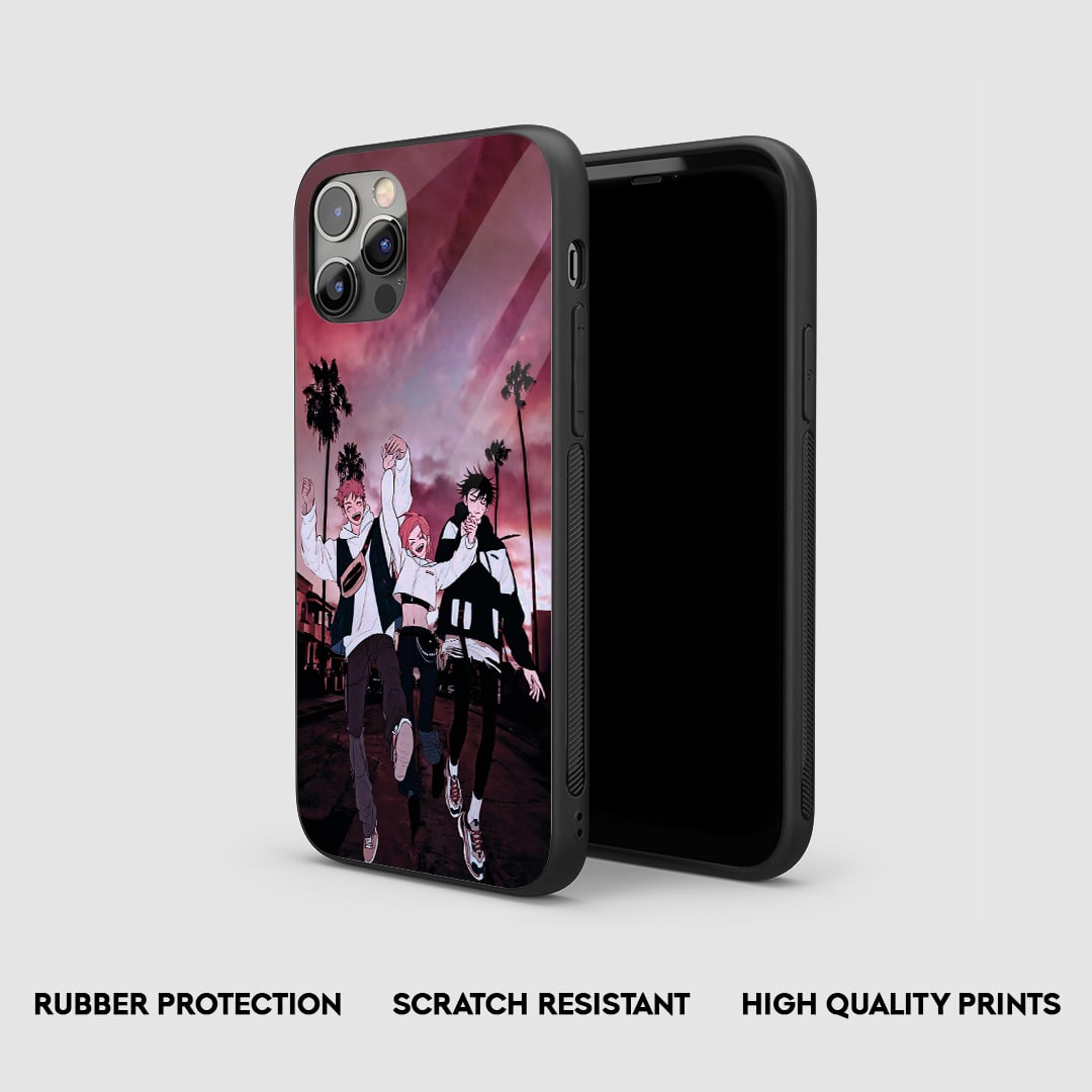 Jujutsu Trio Silicone Armored Phone Case