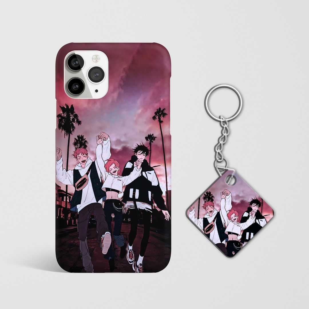 Jujutsu Kaisen Trio Phone Cover