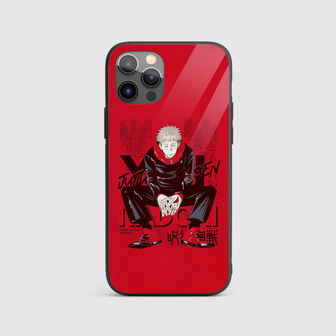 Jujutsu Yuji Silicone Armored Phone Case